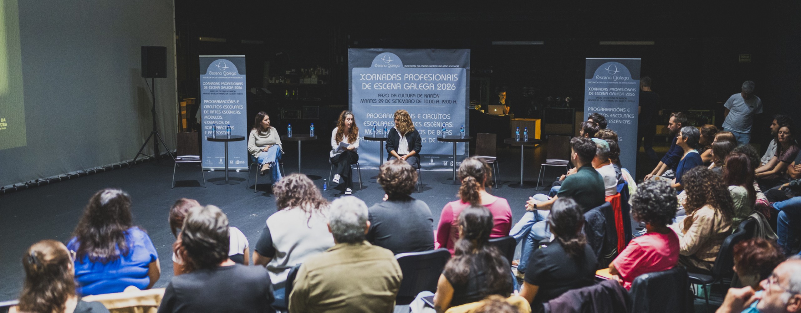 As Xornadas Profesionais de Escena Galega 2026 baten récord de participación para abordar o futuro das artes escénicas no ámbito escolar