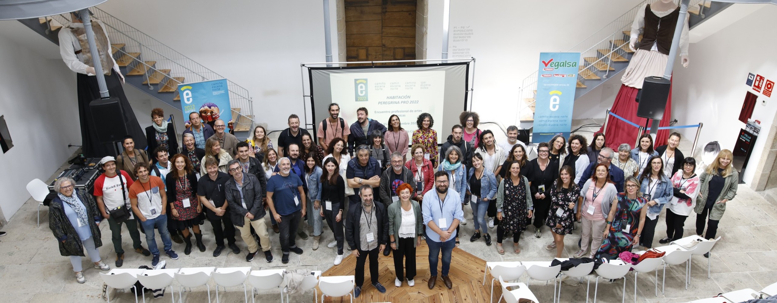 A segunda edición de Habitación Peregrina PRO, o encontro profesional da noso proxecto Escena Norte, rematou onte coa súa edición máis concorrida