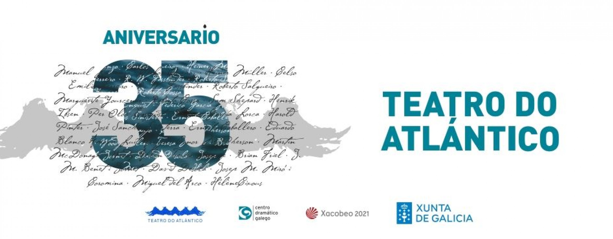 Teatro do Atlántico celebra o seu 35º aniversario enriba das táboas do Salón Teatro compostelán con catro das súas últimas propostas